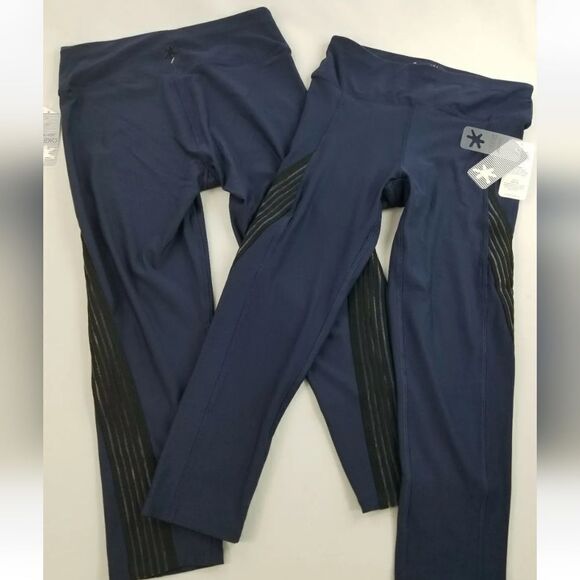 NWT Splendid Leggings Peacock Sheer Active wear - Picture 4 of 14